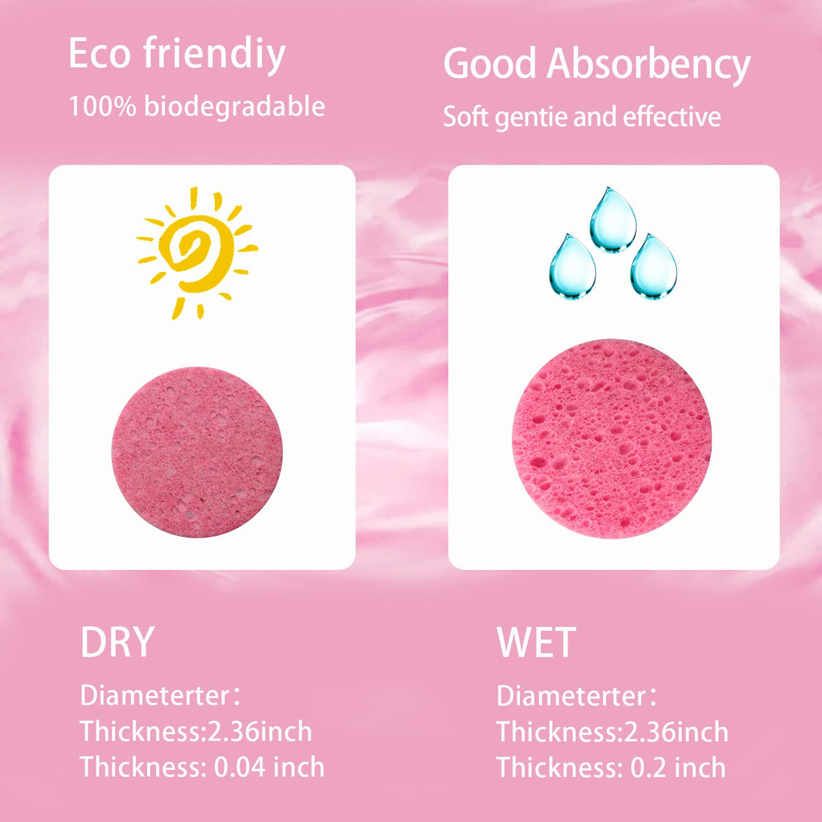 SCRUUB SMOOTHING SPONGE - PINK