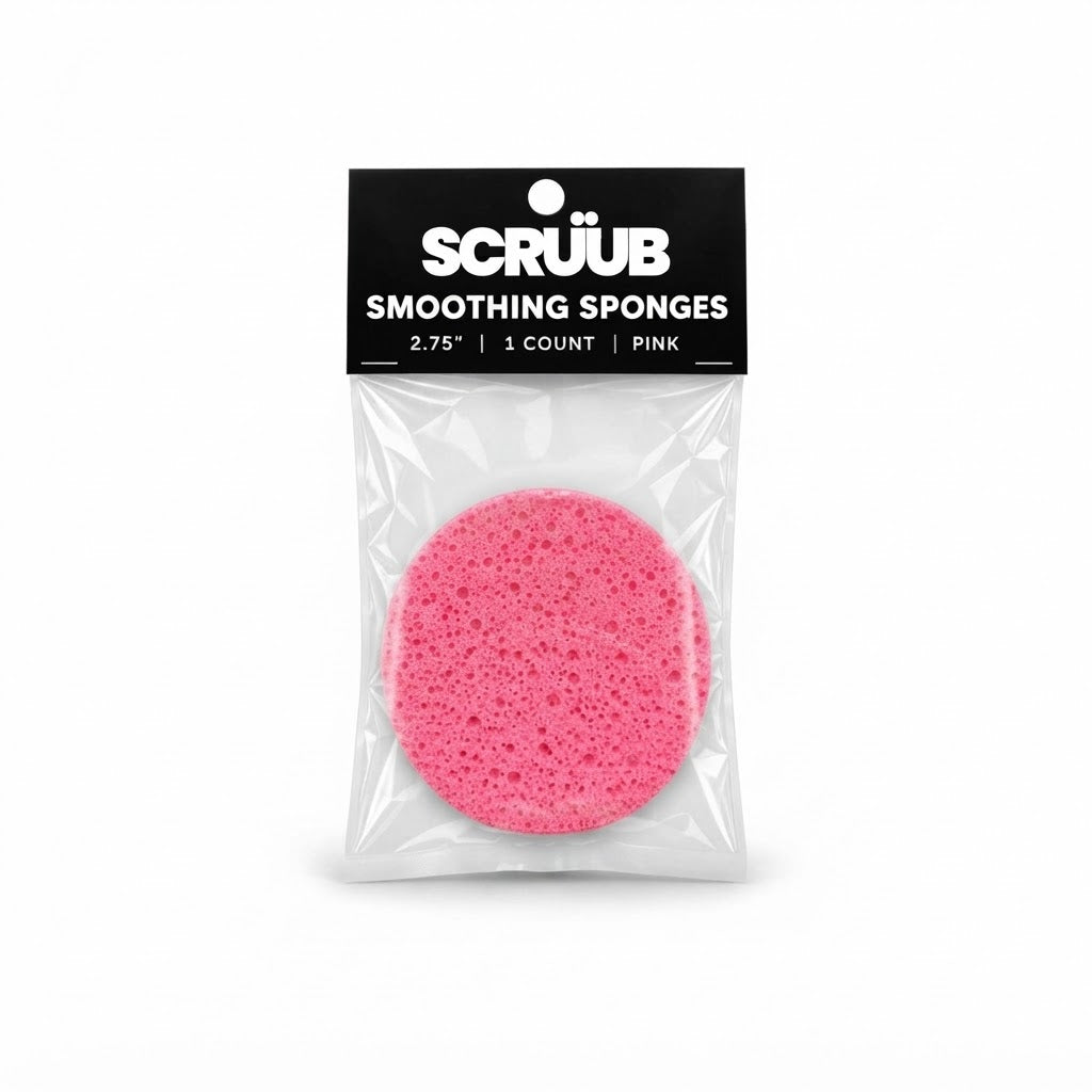 SCRUUB SMOOTHING SPONGE - PINK