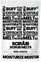 SHEA+ROSE SANTAL SCRUB MELTS