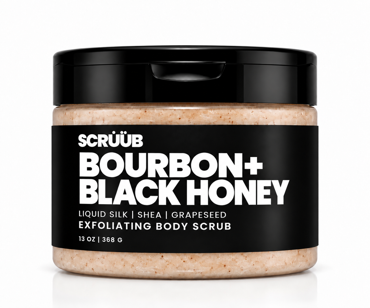 BOURBON+BLACK HONEY BODY SCRUB