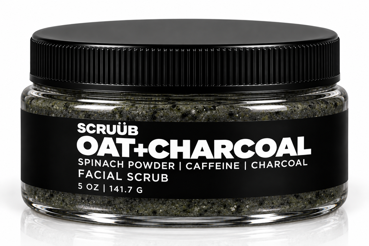 OAT+CHARCOAL FACIAL SCRUB