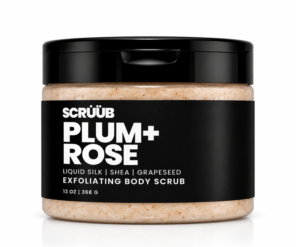 PLUM+ROSE BODY SCRUB