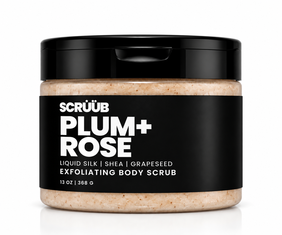 PLUM+ROSE BODY SCRUB